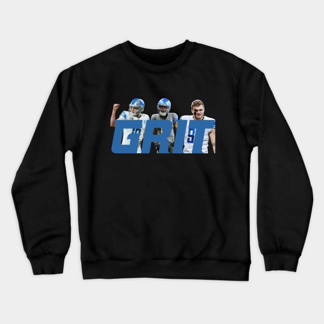 Lions Grit Crewneck Sweatshirt by Red Roof Designs